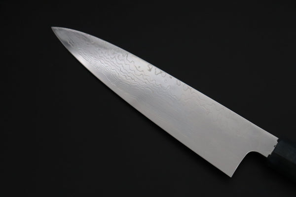 Sukenari Wa Gyuto SCL-641 VG-XEOS Wa Gyuto 210mm (8.2 inch) Custom Limited Edition, Sukenari VG-XEOS Nickel Damascus Wa Gyuto 210mm (8.2 inch, SCL-641)