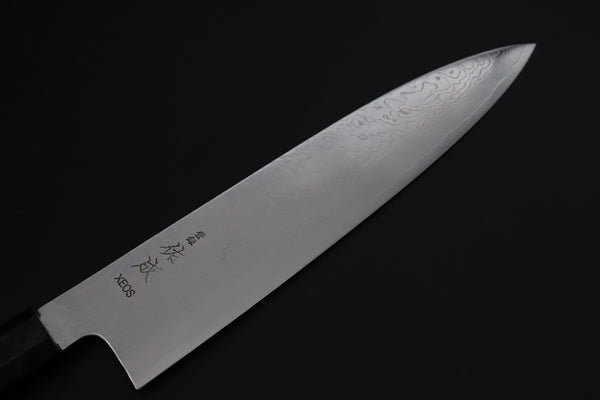 Sukenari Wa Gyuto SCL-643 VG-XEOS Wa Gyuto 240mm (9.4 inch) Custom Limited Edition, Sukenari VG-XEOS Nickel Damascus Wa Gyuto 240mm (9.4 inch, SCL-643)