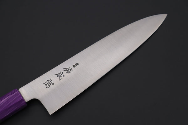 Sukenari Wa Gyuto SCL-289 ZDP189 Wa Gyuto 210mm (8.2 inch) Custom Limited Edition, Sukenari ZDP-189 Clad Wa Gyuto 210mm (8.2 inch, SCL-289)