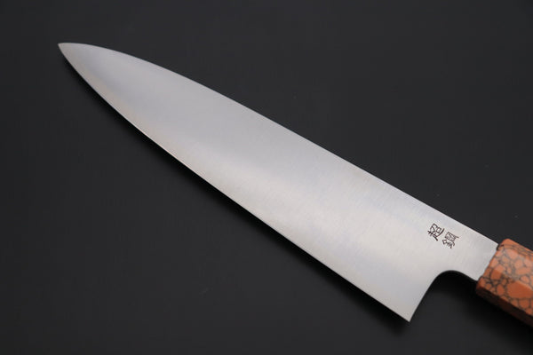 Sukenari Wa Gyuto SCL-399 ZDP189 Wa Gyuto 210mm (8.2 inch) Custom Limited Edition, Sukenari ZDP-189 Clad Wa Gyuto 210mm (8.2 inch, SCL-399)