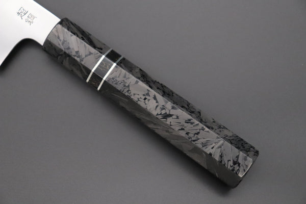 Sukenari Wa Gyuto SCL-538 ZDP189 Wa Gyuto 210mm (8.2 inch) Custom Limited Edition, Sukenari ZDP-189 Clad Wa Gyuto 210mm (8.2 inch, SCL-538)