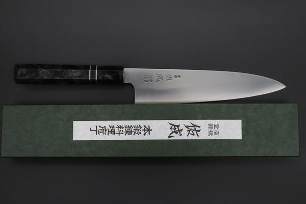 Sukenari Wa Gyuto SCL-538 ZDP189 Wa Gyuto 210mm (8.2 inch) Custom Limited Edition, Sukenari ZDP-189 Clad Wa Gyuto 210mm (8.2 inch, SCL-538)