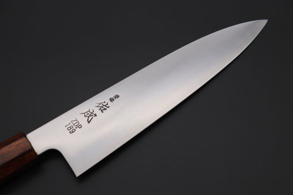 Sukenari Wa Gyuto SCL-540 ZDP189 Wa Gyuto 210mm (8.2 inch) Custom Limited Edition, Sukenari ZDP-189 Clad Wa Gyuto 210mm (8.2 inch, SCL-540)