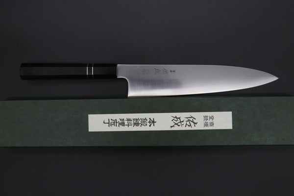 Sukenari Wa Gyuto SCL-547 ZDP189 Wa Gyuto 240mm (9.4 inch) Custom Limited Edition, Sukenari ZDP-189 Clad Wa Gyuto 240mm (9.4 inch, SCL-547)