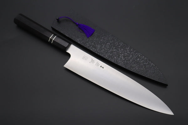 Sukenari Wa Gyuto SCL-547 ZDP189 Wa Gyuto 240mm (9.4 inch) Custom Limited Edition, Sukenari ZDP-189 Clad Wa Gyuto 240mm (9.4 inch, SCL-547)