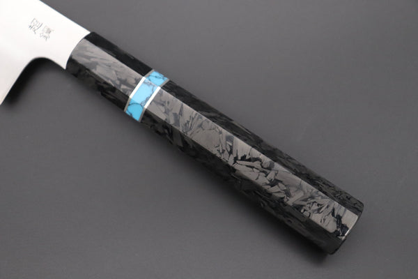 Sukenari Wa Gyuto SCL-548 ZDP189 Wa Gyuto 240mm (9.4 inch) Custom Limited Edition, Sukenari ZDP-189 Clad Wa Gyuto 240mm (9.4 inch, SCL-548)