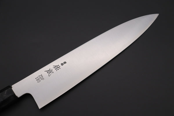 Sukenari Wa Gyuto SCL-549 ZDP189 Wa Gyuto 240mm (9.4 inch) Custom Limited Edition, Sukenari ZDP-189 Clad Wa Gyuto 240mm (9.4 inch, SCL-549)