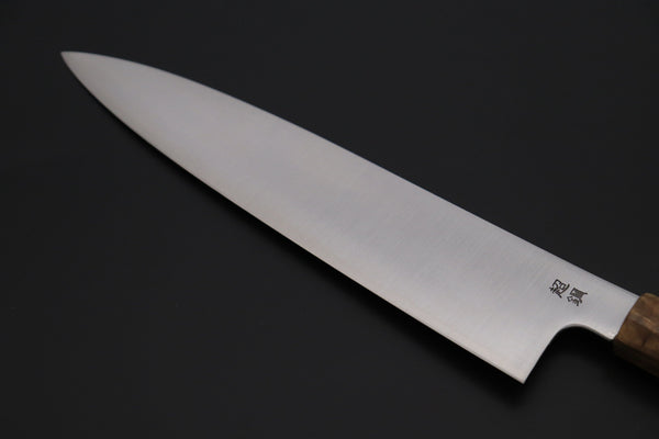 Sukenari Wa Gyuto SCL-556 ZDP189 Wa Gyuto 240mm (9.4 inch) Custom Limited Edition, Sukenari ZDP-189 Clad Wa Gyuto 240mm (9.4 inch, SCL-556)