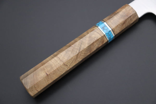 Sukenari Wa Gyuto SCL-556 ZDP189 Wa Gyuto 240mm (9.4 inch) Custom Limited Edition, Sukenari ZDP-189 Clad Wa Gyuto 240mm (9.4 inch, SCL-556)