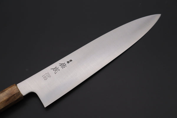 Sukenari Wa Gyuto SCL-556 ZDP189 Wa Gyuto 240mm (9.4 inch) Custom Limited Edition, Sukenari ZDP-189 Clad Wa Gyuto 240mm (9.4 inch, SCL-556)