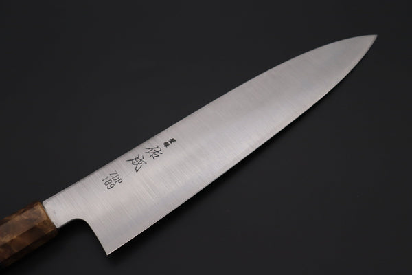 Sukenari Wa Gyuto SCL-557 ZDP189 Wa Gyuto 240mm (9.4 inch) Custom Limited Edition, Sukenari ZDP-189 Clad Wa Gyuto 240mm (9.4 inch, SCL-557)
