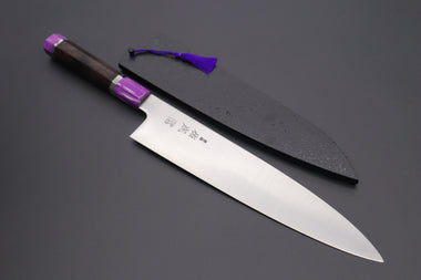 Sukenari Wa Gyuto SCL-304 ZDP189 Wa Gyuto 270mm (10.6 inch) Custom Limited Edition, Sukenari ZDP-189 Clad Wa Gyuto 270mm (10.6 inch, SCL-304)