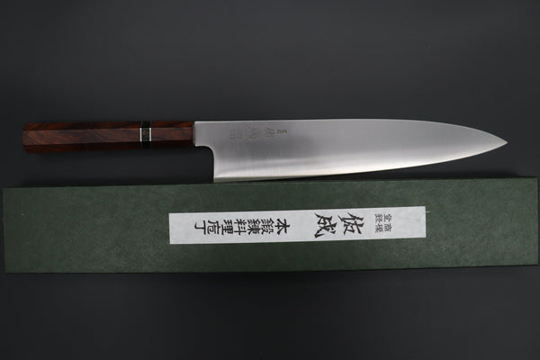 Sukenari Wa Gyuto SCL-559 ZDP189 Wa Gyuto 270mm (10.6 inch) Custom Limited Edition, Sukenari ZDP-189 Clad Wa Gyuto 270mm (10.6 inch, SCL-559)