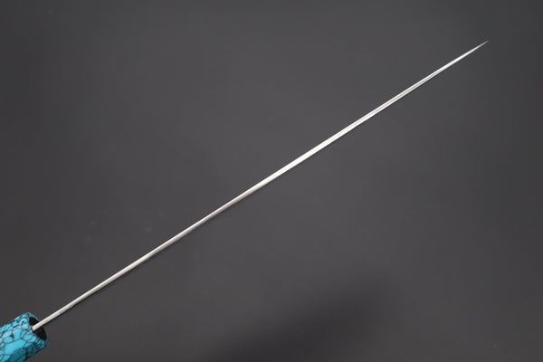 Sukenari Wa Gyuto SCL-360 ZDP189 Wa Gyuto 270mm (10.6 inch) Custom Limited Edition, Sukenari ZDP-189 Nickel Damascus Wa Gyuto 270mm (10.6 inch, SCL-360)