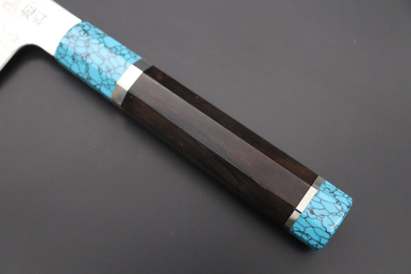Sukenari Wa Gyuto SCL-360 ZDP189 Wa Gyuto 270mm (10.6 inch) Custom Limited Edition, Sukenari ZDP-189 Nickel Damascus Wa Gyuto 270mm (10.6 inch, SCL-360)