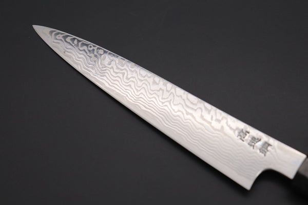 Sukenari Wa Petty Custom Limited Edition, Sukenari HAP-40 Nickel Damascus Wa Petty 165mm (6.4 inch, SCL-504)