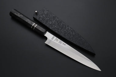 Sukenari Wa Petty SCL-619 VG-XEOS Wa Petty 165mm (6.4 inch) Custom Limited Edition, Sukenari VG-XEOS Clad Wa Petty 165mm - Double Shinogi, Mirror Polish (6.4 inch, SCL-619)
