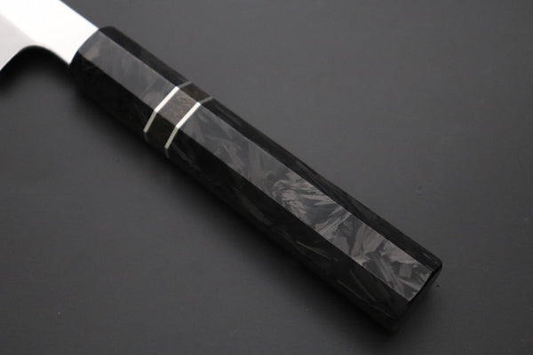 Sukenari Wa Petty SCL-619 VG-XEOS Wa Petty 165mm (6.4 inch) Custom Limited Edition, Sukenari VG-XEOS Clad Wa Petty 165mm - Double Shinogi, Mirror Polish (6.4 inch, SCL-619)