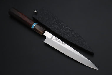 Sukenari Wa Petty SCL-620 VG-XEOS Wa Petty 165mm (6.4 inch) Custom Limited Edition, Sukenari VG-XEOS Clad Wa Petty 165mm - Double Shinogi, Mirror Polish (6.4 inch, SCL-620)