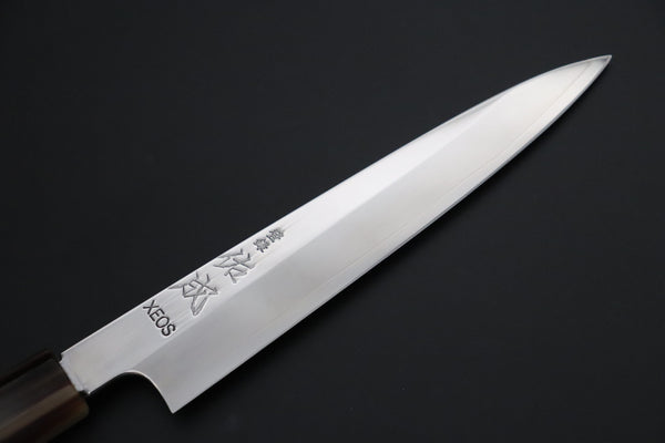 Sukenari Wa Petty SCL-620 VG-XEOS Wa Petty 165mm (6.4 inch) Custom Limited Edition, Sukenari VG-XEOS Clad Wa Petty 165mm - Double Shinogi, Mirror Polish (6.4 inch, SCL-620)