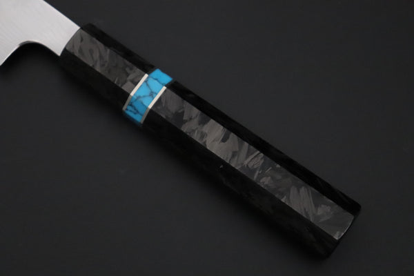 Sukenari Wa Petty SCL-633 VG-XEOS Wa Petty 165mm (6.4 inch) Custom Limited Edition, Sukenari VG-XEOS Nickel Damascus Wa Petty 165mm (6.4 inch, SCL-633)