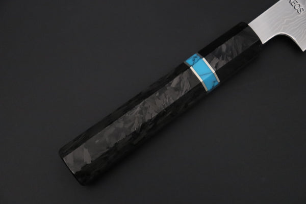 Sukenari Wa Petty SCL-633 VG-XEOS Wa Petty 165mm (6.4 inch) Custom Limited Edition, Sukenari VG-XEOS Nickel Damascus Wa Petty 165mm (6.4 inch, SCL-633)