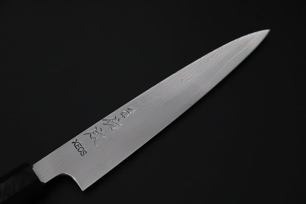 Sukenari Wa Petty SCL-633 VG-XEOS Wa Petty 165mm (6.4 inch) Custom Limited Edition, Sukenari VG-XEOS Nickel Damascus Wa Petty 165mm (6.4 inch, SCL-633)