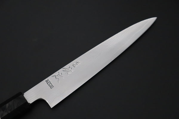Sukenari Wa Petty SCL-633 VG-XEOS Wa Petty 165mm (6.4 inch) Custom Limited Edition, Sukenari VG-XEOS Nickel Damascus Wa Petty 165mm (6.4 inch, SCL-633)