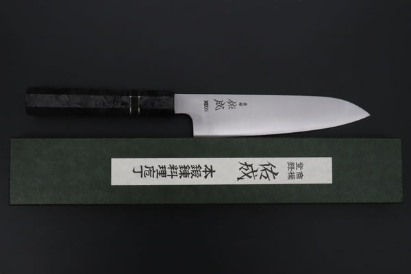 Sukenari Wa Santoku SCL-655 VG-XEOS Wa Santoku 190mm (7.4 inch) Custom Limited Edition, Sukenari VG-XEOS Clad Wa Santoku 190mm (7.4 inch, SCL-655)
