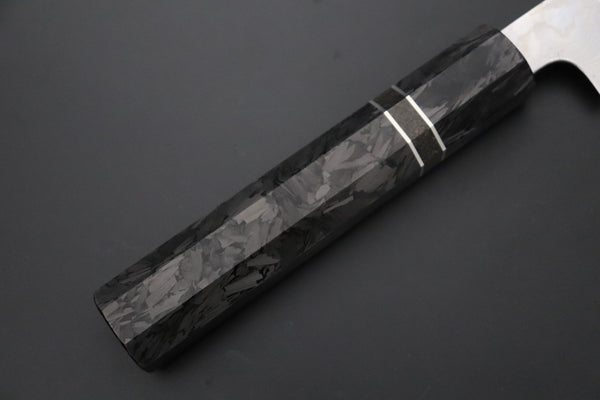 Sukenari Wa Sujihiki Custom Limited Edition, Sukenari HAP-40 Nickel Damascus Wa Sijihiki 240mm (9.4 inch, SCL-701)