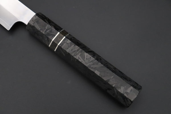 Sukenari Wa Sujihiki SCL-628 VG-XEOS Wa Sujihiki 240mm (9.4 inch) Custom Limited Edition, Sukenari VG-XEOS Clad Wa Sujihiki 240mm - Double Shinogi, Mirror Polish (9.4 inch, SCL-628)