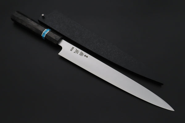 Sukenari Wa Sujihiki SCL-667 VG-XEOS Wa Sujihiki 270mm (10.6 inch) Custom Limited Edition, Sukenari VG-XEOS Clad Wa Sujihiki 270mm (10.6 inch, SCL-667)