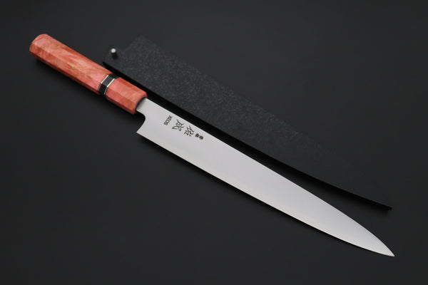 Sukenari Wa Sujihiki SCL-669 VG-XEOS Wa Sujihiki 270mm (10.6 inch) Custom Limited Edition, Sukenari VG-XEOS Clad Wa Sujihiki 270mm (10.6 inch, SCL-669)