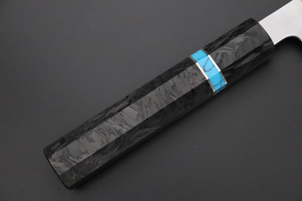 Sukenari Wa Sujihiki SCL-630 VG-XEOS Wa Sujihiki 270mm (10.6 inch) Custom Limited Edition, Sukenari VG-XEOS Clad Wa Sujihiki 270mm - Double Shinogi, Mirror Polish (10.6 inch, SCL-630)