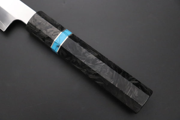 Sukenari Wa Sujihiki SCL-630 VG-XEOS Wa Sujihiki 270mm (10.6 inch) Custom Limited Edition, Sukenari VG-XEOS Clad Wa Sujihiki 270mm - Double Shinogi, Mirror Polish (10.6 inch, SCL-630)