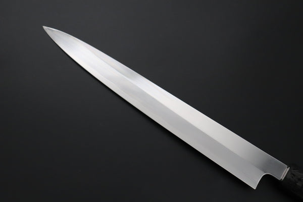 Sukenari Wa Sujihiki SCL-630 VG-XEOS Wa Sujihiki 270mm (10.6 inch) Custom Limited Edition, Sukenari VG-XEOS Clad Wa Sujihiki 270mm - Double Shinogi, Mirror Polish (10.6 inch, SCL-630)
