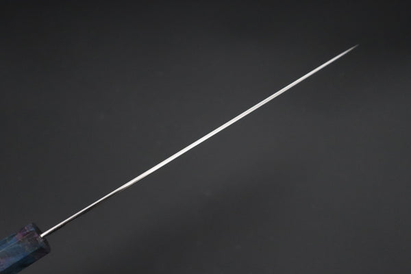 Sukenari Wa Sujihiki SCL-654 VG-XEOS Wa Sujihiki 240mm (9.4 inch) Custom Limited Edition, Sukenari VG-XEOS Nickel Damascus Wa Sujihiki 240mm (9.4 inch, SCL-654)