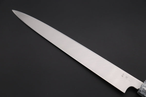 Sukenari Yanagiba Honyaki SG-II HSG-13 Yanagiba 270mm (10.6 Inch) / Right Handed Custom Limited Edition, Sukenari Honyaki SG-II Series HSG-13 Yanagiba 270mm (10.6 Inch, Single Bevel Edge)
