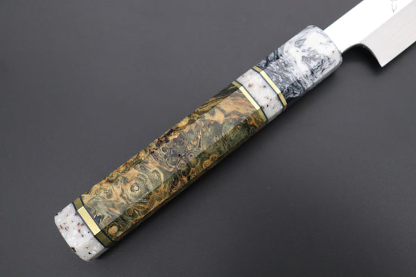 Sukenari Yanagiba Honyaki SG-II HSG-13 Yanagiba 270mm (10.6 Inch) / Right Handed Custom Limited Edition, Sukenari Honyaki SG-II Series HSG-13 Yanagiba 270mm (10.6 Inch, Single Bevel Edge)