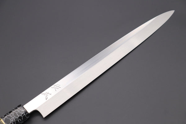 Sukenari Yanagiba Honyaki SG-II HSG-2 Yanagiba 300mm (11.8 Inch) / Right Handed Custom Limited Edition, Sukenari Honyaki SG-II Series HSG-2 Yanagiba 300mm (11.8 Inch, Single Bevel Edge)
