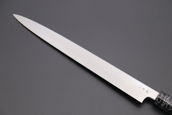 Sukenari Yanagiba Honyaki SG-II HSG-2 Yanagiba 300mm (11.8 Inch) / Right Handed Custom Limited Edition, Sukenari Honyaki SG-II Series HSG-2 Yanagiba 300mm (11.8 Inch, Single Bevel Edge)