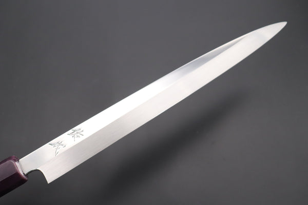 Sukenari Yanagiba Honyaki SG-II HSG-4 Yanagiba 270mm (10.6 Inch) / Right Handed Custom Limited Edition, Sukenari Honyaki SG-II Series HSG-4 Yanagiba 270mm (10.6 Inch, Single Bevel Edge)