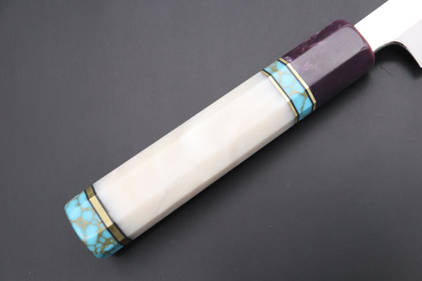 Sukenari Yanagiba Honyaki SG-II HSG-4 Yanagiba 270mm (10.6 Inch) / Right Handed Custom Limited Edition, Sukenari Honyaki SG-II Series HSG-4 Yanagiba 270mm (10.6 Inch, Single Bevel Edge)