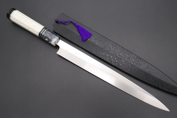 Sukenari Yanagiba Honyaki SG-II HSG-5 Yanagiba 270mm (10.6 Inch) / Right Handed Custom Limited Edition, Sukenari Honyaki SG-II Series HSG-5 Yanagiba 270mm (10.6 Inch, Single Bevel Edge)