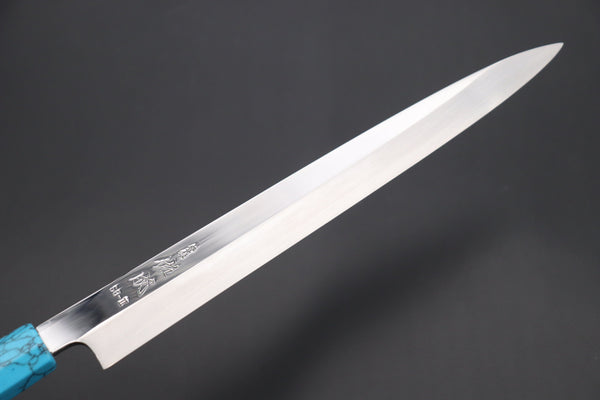 Sukenari Yanagiba SCL-442 SG-II Yanagiba 270mm (10.6inch) / Right Handed Custom Limited Edition, Sukenari Special Steel Series SG-II Hon Kasumi Yanagiba 270mm (10.6 inch, Single Bevel Edge, SCL-442)