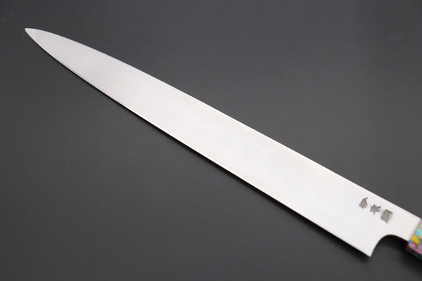 Sukenari Yanagiba SCL-444 SG-II Yanagiba 270mm (10.6inch) / Right Handed Custom Limited Edition, Sukenari Special Steel Series SG-II Hon Kasumi Yanagiba 270mm (10.6 inch, Single Bevel Edge, SCL-444)