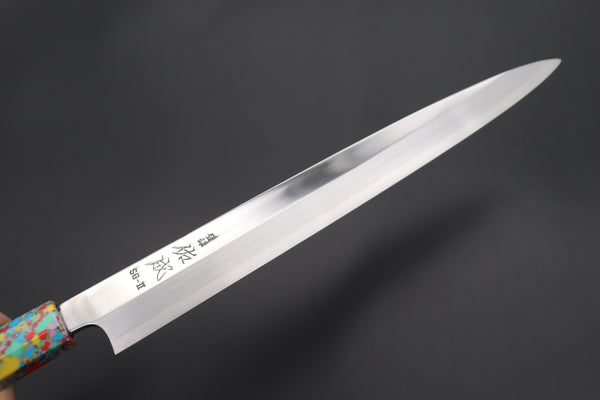 Sukenari Yanagiba SCL-444 SG-II Yanagiba 270mm (10.6inch) / Right Handed Custom Limited Edition, Sukenari Special Steel Series SG-II Hon Kasumi Yanagiba 270mm (10.6 inch, Single Bevel Edge, SCL-444)