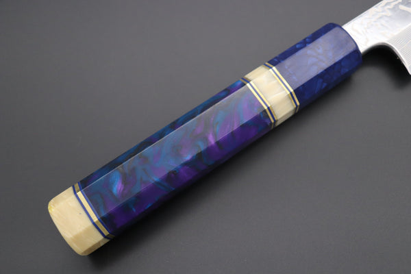 Sukenari Yanagiba SCL-457 SRS-13 Yanagiba330mm (12.9 inch) Custom Limited Edition, Sukenari SRS-13 Nickel Damascus Yanagiba 330mm (12.9 inch, SCL-457)