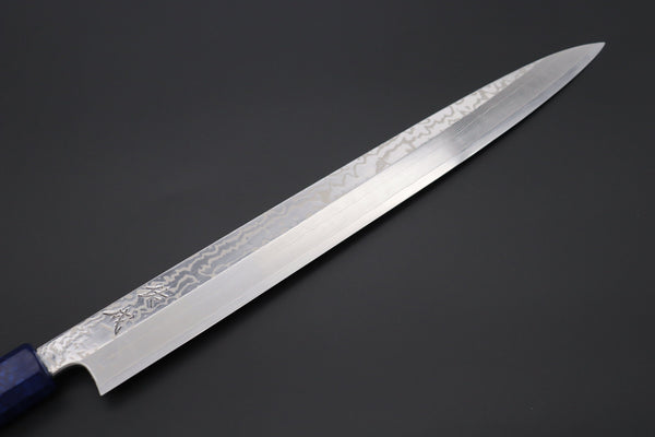 Sukenari Yanagiba SCL-457 SRS-13 Yanagiba330mm (12.9 inch) Custom Limited Edition, Sukenari SRS-13 Nickel Damascus Yanagiba 330mm (12.9 inch, SCL-457)