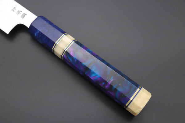 Sukenari Yanagiba SCL-457 SRS-13 Yanagiba330mm (12.9 inch) Custom Limited Edition, Sukenari SRS-13 Nickel Damascus Yanagiba 330mm (12.9 inch, SCL-457)